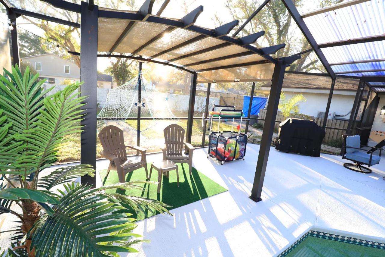 Boho Oasis With Pool- Paradise For Work & Fun Tampa Esterno foto