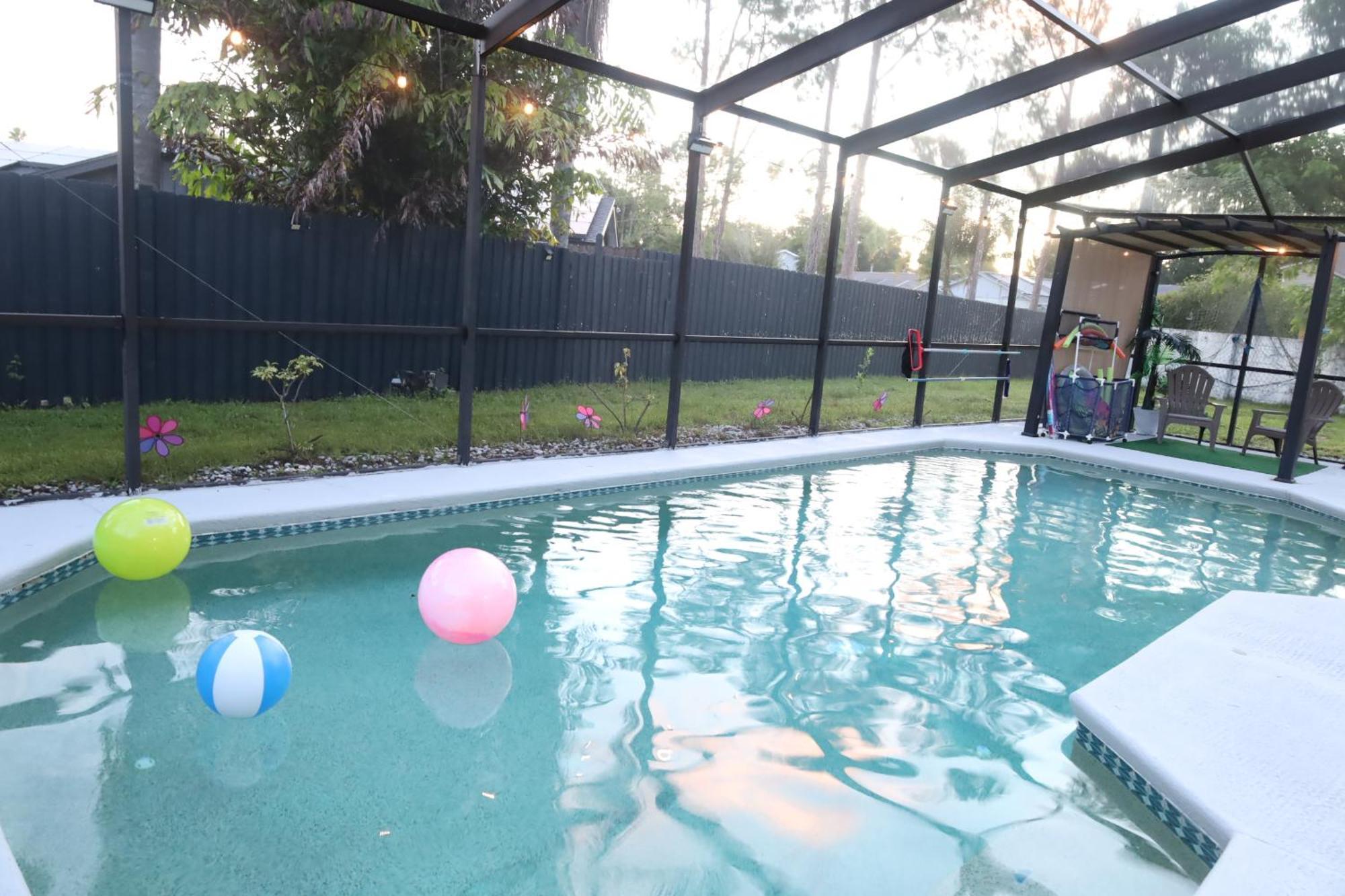 Boho Oasis With Pool- Paradise For Work & Fun Tampa Esterno foto